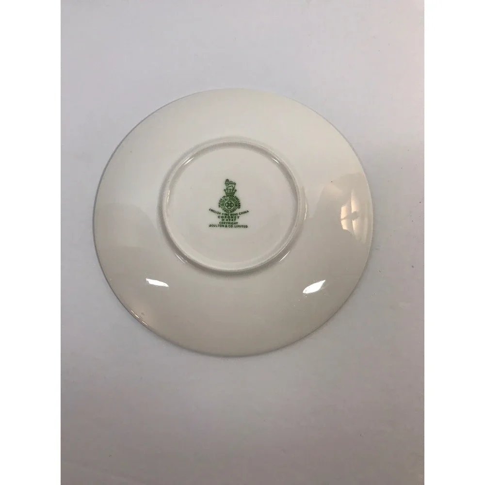 royal doulton coronet h4947 english bone‎ china saucer plate